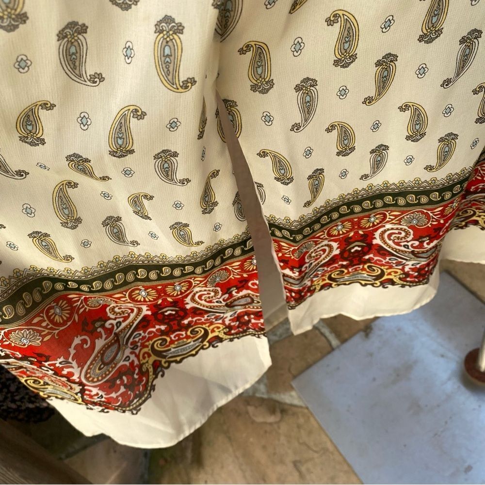 Mango paisley dress size small - Picture 9 of 15